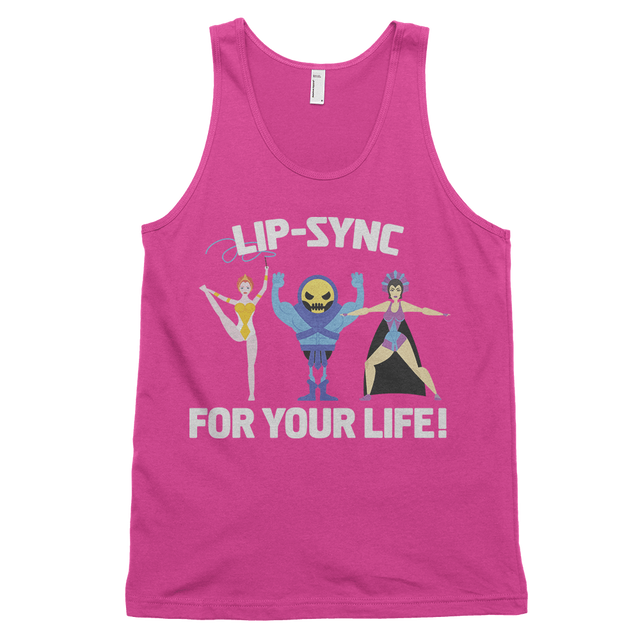 Lip-Sync For Your Life (Tank Top)-Tank Top-Swish Embassy