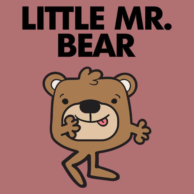 Little Mr. Bear-T-Shirts-Swish Embassy