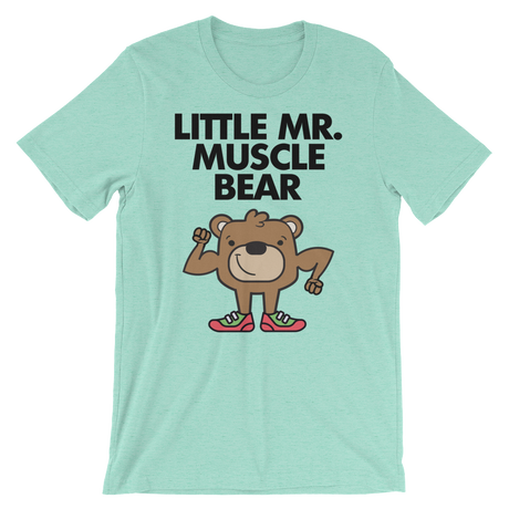 Little Mr. Muscle Bear-T-Shirts-Swish Embassy