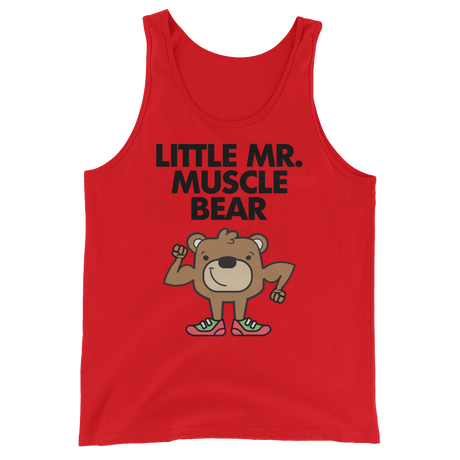 Little Mr. Muscle Bear (Tank Top)-Tank Top-Swish Embassy