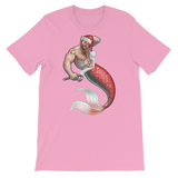 Merman Christmas-Christmas T-Shirts-Swish Embassy