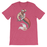 Merman Christmas-Christmas T-Shirts-Swish Embassy