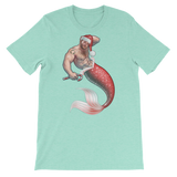 Merman Christmas-Christmas T-Shirts-Swish Embassy