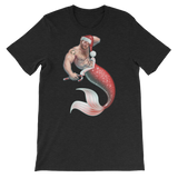 Merman Christmas-Christmas T-Shirts-Swish Embassy