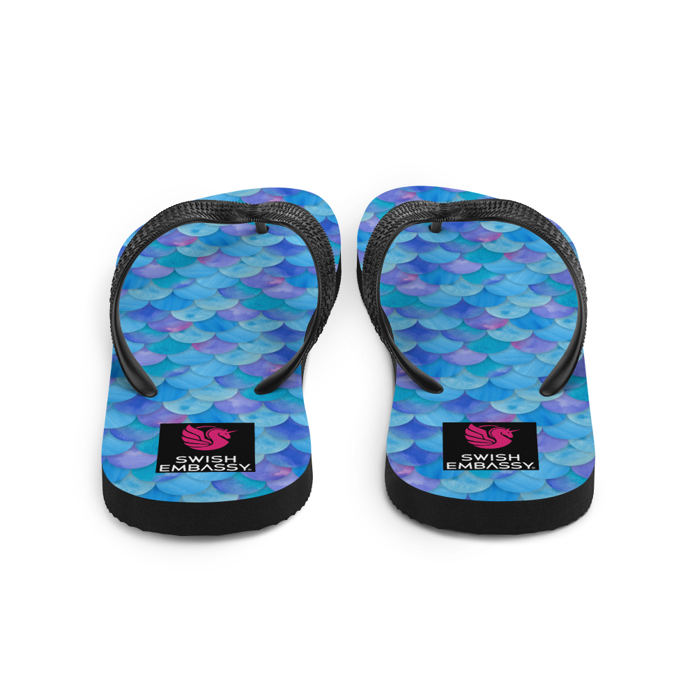 Merman Scales (Flip Flops)-Flip Flops-Swish Embassy