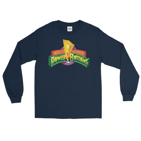 Mighty Moanin' Power Bottoms (Long Sleeve)-Long Sleeve-Swish Embassy