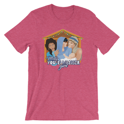 Molly, you in manger girl!-Christmas T-Shirts-Swish Embassy