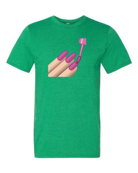 Nail Polish Emoji-T-Shirts-Swish Embassy