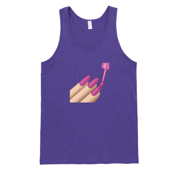 Nail Polish Emoji Tank-Tank Top-Swish Embassy