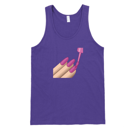 Nail Polish Emoji Tank-Tank Top-Swish Embassy