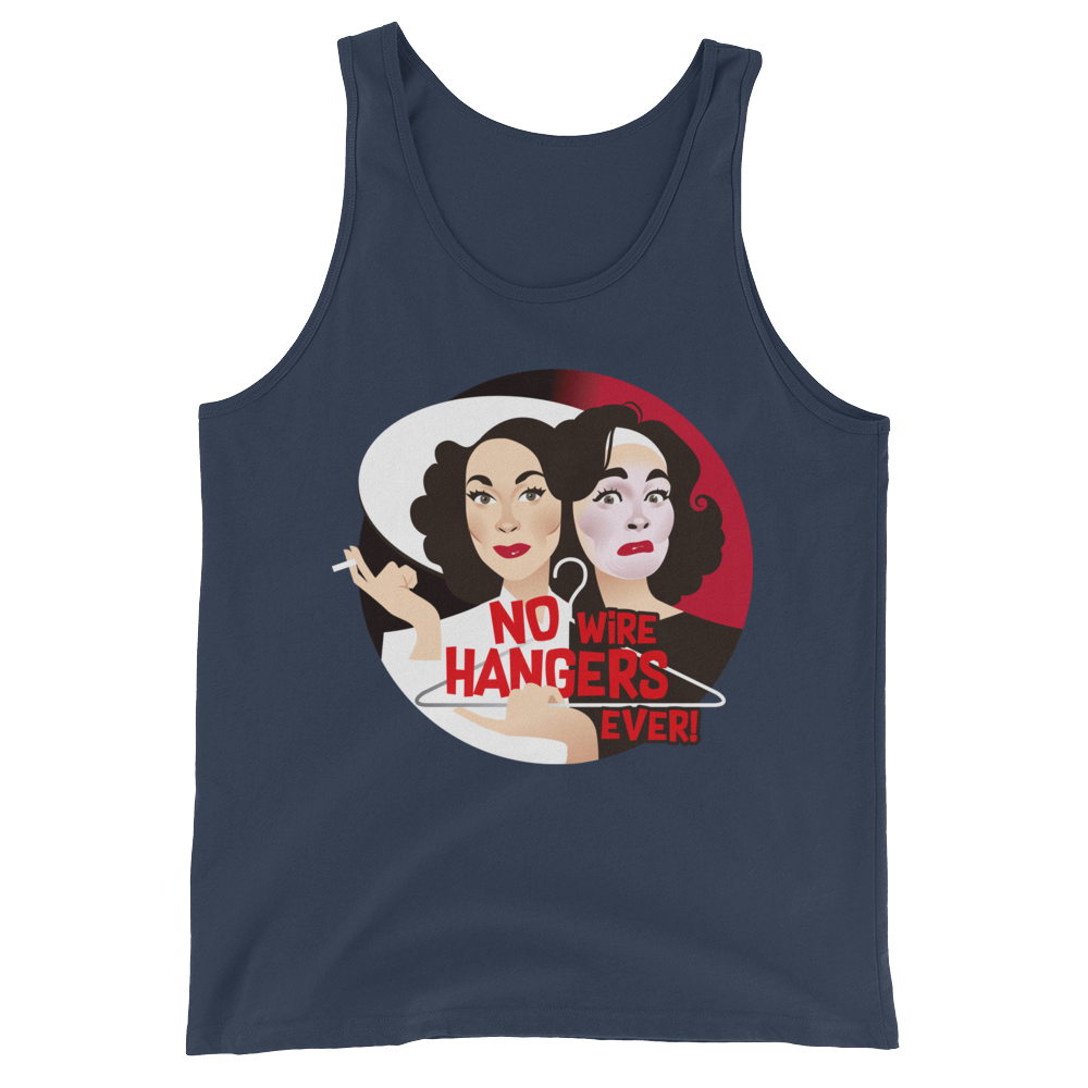 No Wire Hangers Ever (Tank Top)-Tank Top-Swish Embassy