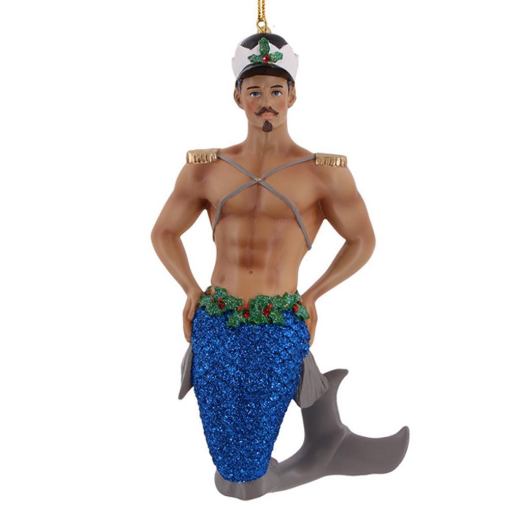 Nutcracker Merman (Ornament)-Ornament-Swish Embassy