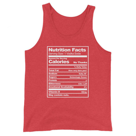 Nutritional Facts (Tank Top)-Tank Top-Swish Embassy