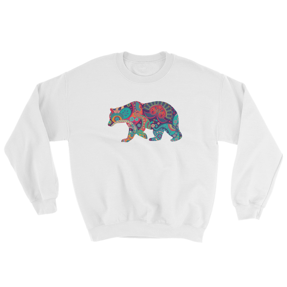 Paisley Bear (Long Sleeve)-Long Sleeve-Swish Embassy