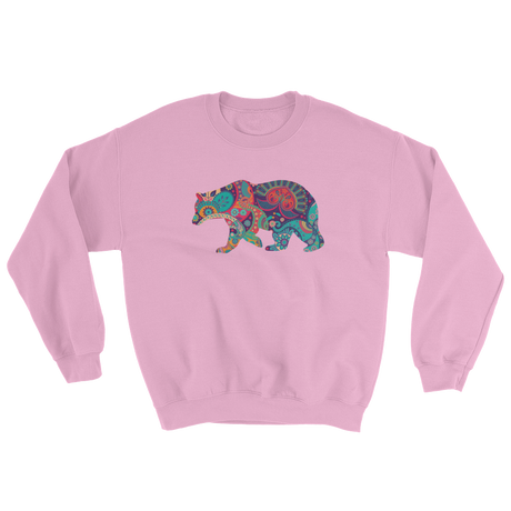 Paisley Bear (Long Sleeve)-Long Sleeve-Swish Embassy