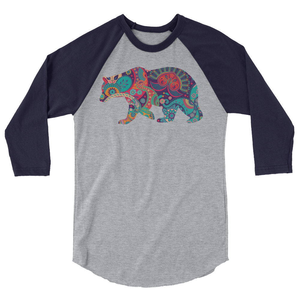 Paisley Bear (Raglan)-Raglan-Swish Embassy