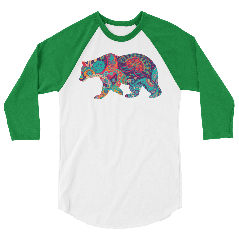 Paisley Bear (Raglan)-Raglan-Swish Embassy