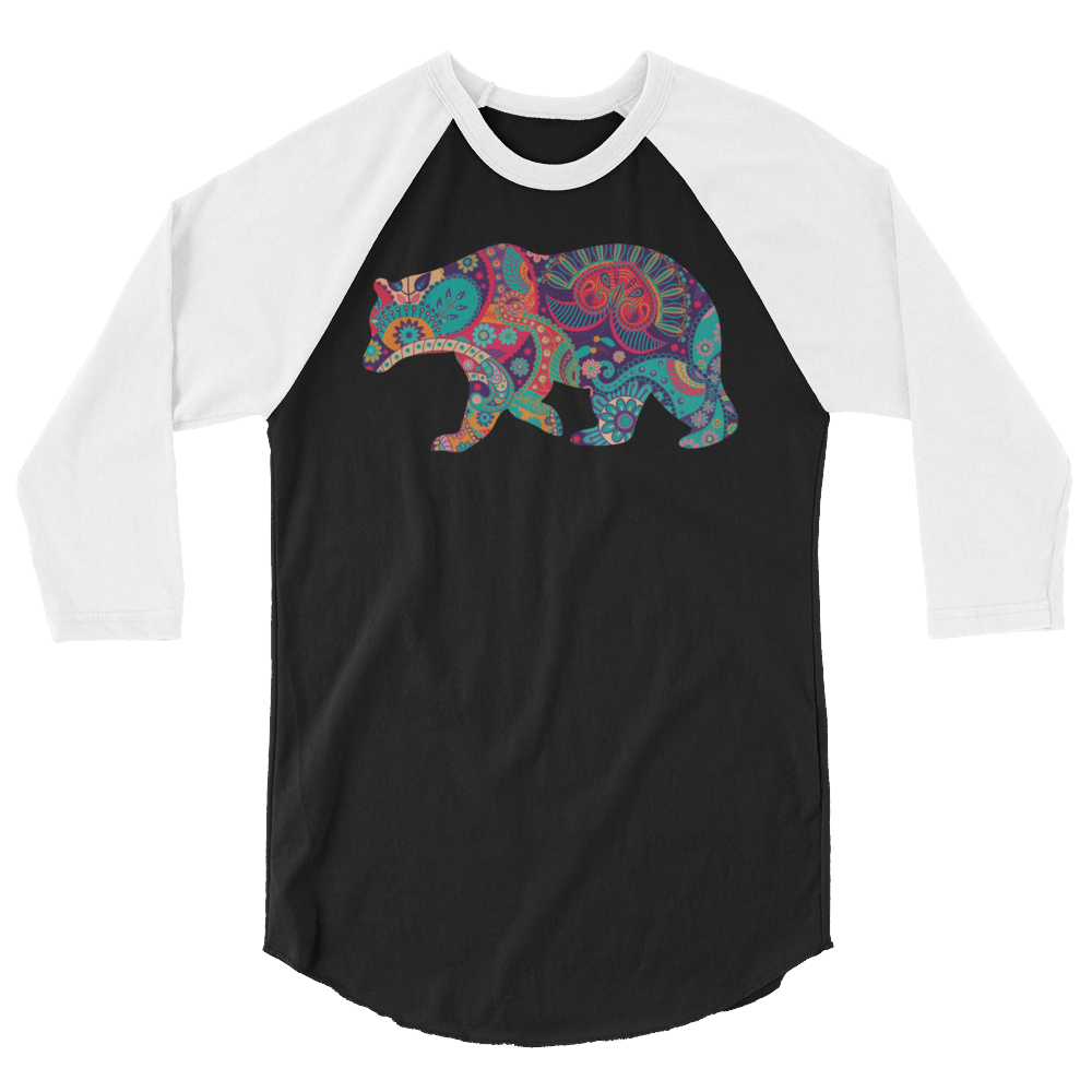 Paisley Bear (Raglan)-Raglan-Swish Embassy