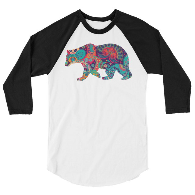 Paisley Bear (Raglan)-Raglan-Swish Embassy