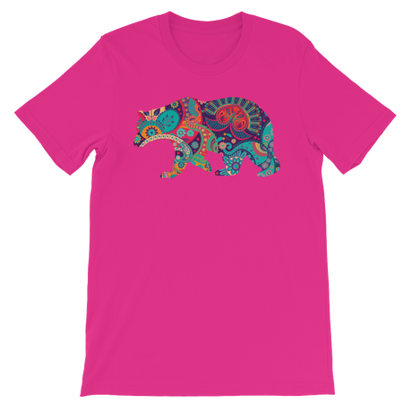 Paisley Bear-T-Shirts-Swish Embassy