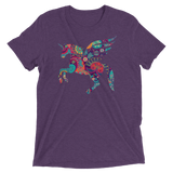 Paisley Pegacorn (Retail Triblend)-Triblend T-Shirt-Swish Embassy