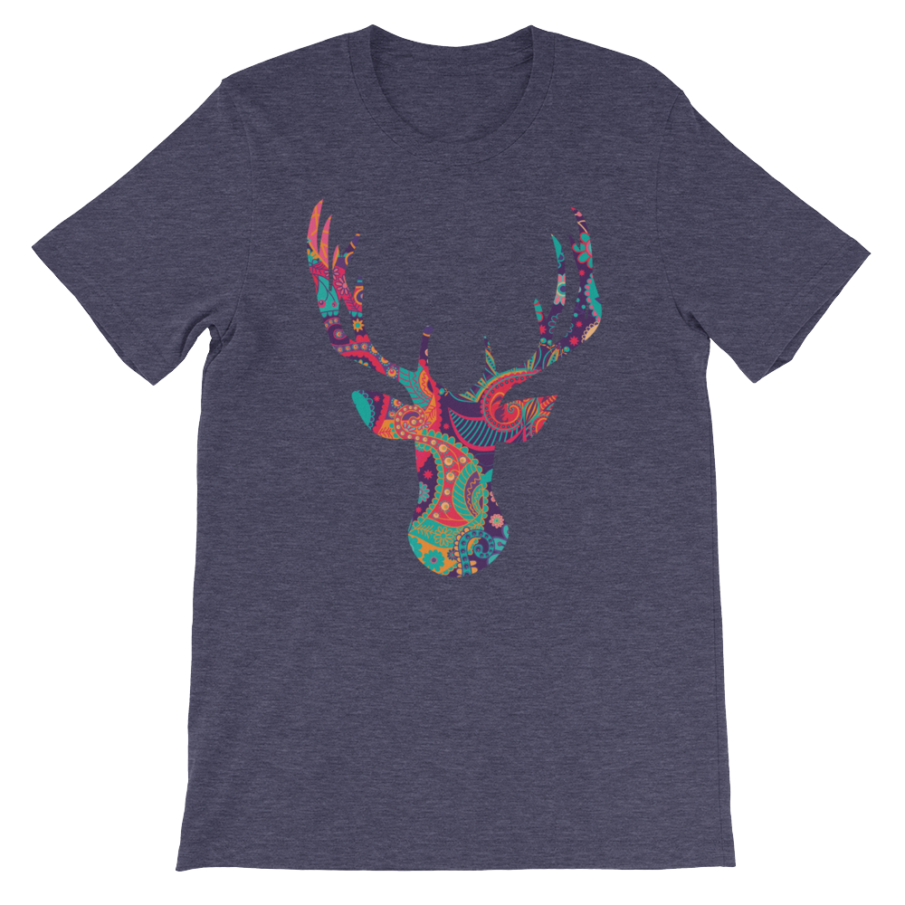 Paisley Stag-T-Shirts-Swish Embassy