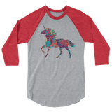 Paisley Unicorn (Raglan)-Raglan-Swish Embassy