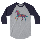 Paisley Unicorn (Raglan)-Raglan-Swish Embassy