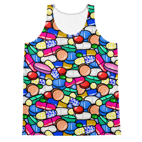 Party Favors (Allover Tank Top)-Allover Tank Top-Swish Embassy