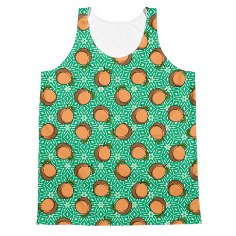 Peaches (Allover Tank Top)-Allover Tank Top-Swish Embassy