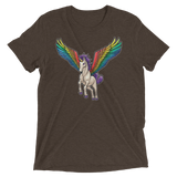 Pegasus Takes Flight (Retail Triblend)-Triblend T-Shirt-Swish Embassy