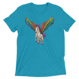 Pegasus Takes Flight (Retail Triblend)-Triblend T-Shirt-Swish Embassy