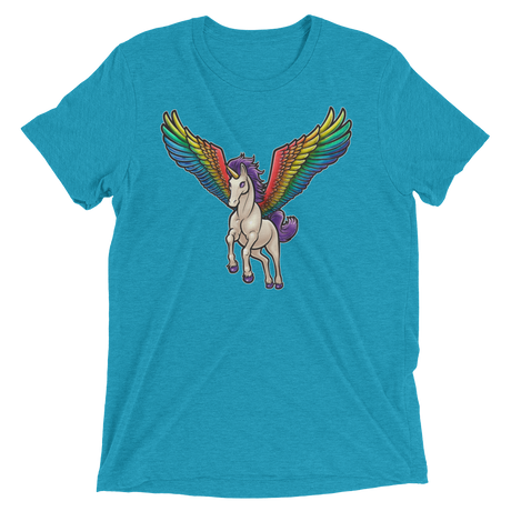 Pegasus Takes Flight (Retail Triblend)-Triblend T-Shirt-Swish Embassy