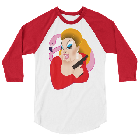 Pink Bird (Raglan)-Raglan-Swish Embassy