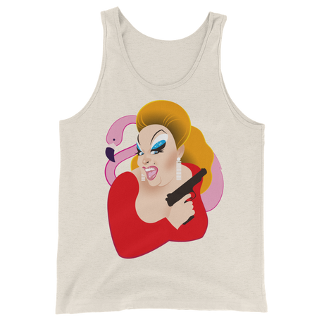 Pink Bird (Tank Top)-Tank Top-Swish Embassy