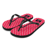 Pink Polkadot (Flip Flops)-Flip Flops-Swish Embassy