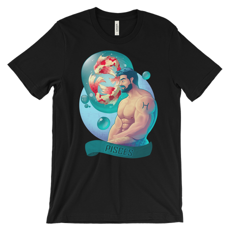 Pisces (Zodiac)-T-Shirts-Swish Embassy