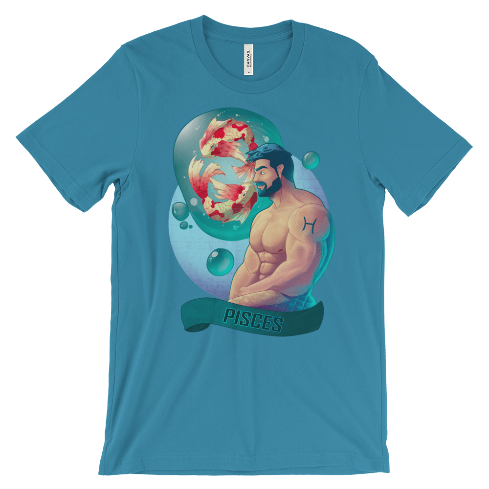 Pisces (Zodiac)-T-Shirts-Swish Embassy