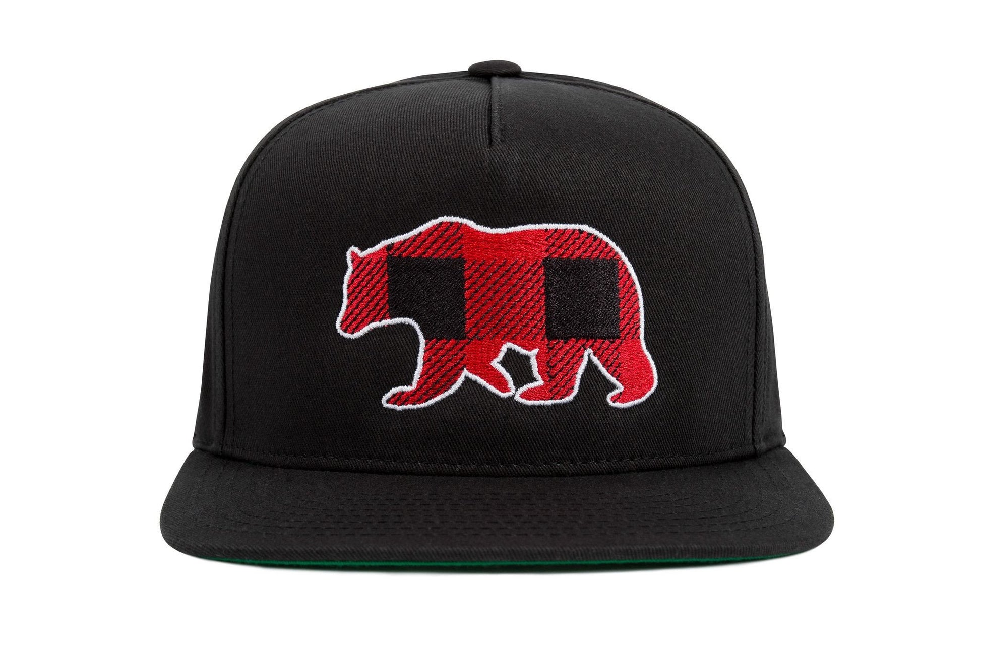 Plaid Bear (Baseball Cap)-Headwear-Swish Embassy