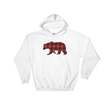 Plaid Bear (Hoodie)-Christmas Hoodies-Swish Embassy