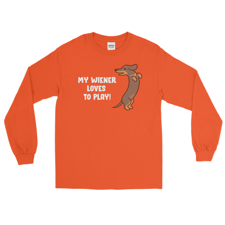 Playful Wiener (Long Sleeve)-Long Sleeve-Swish Embassy