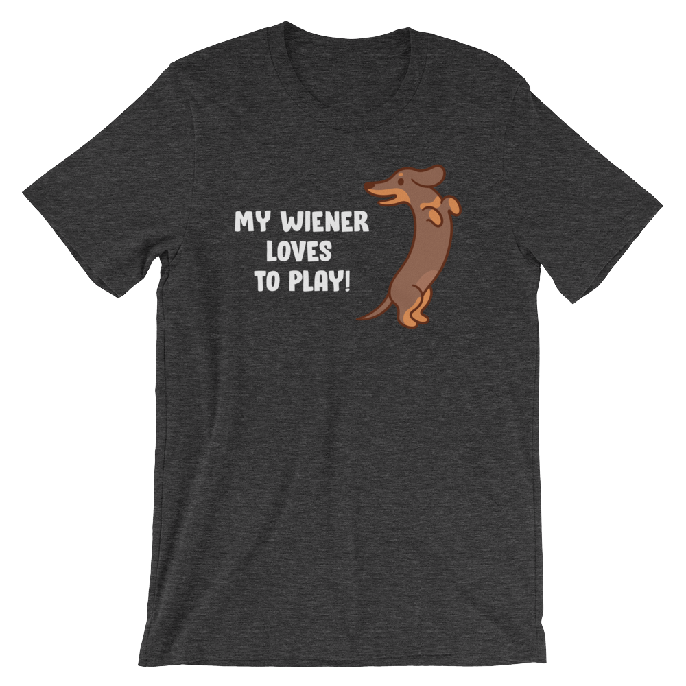 Playful Wiener-T-Shirts-Swish Embassy