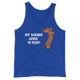 Playful Wiener (Tank Top)-Tank Top-Swish Embassy