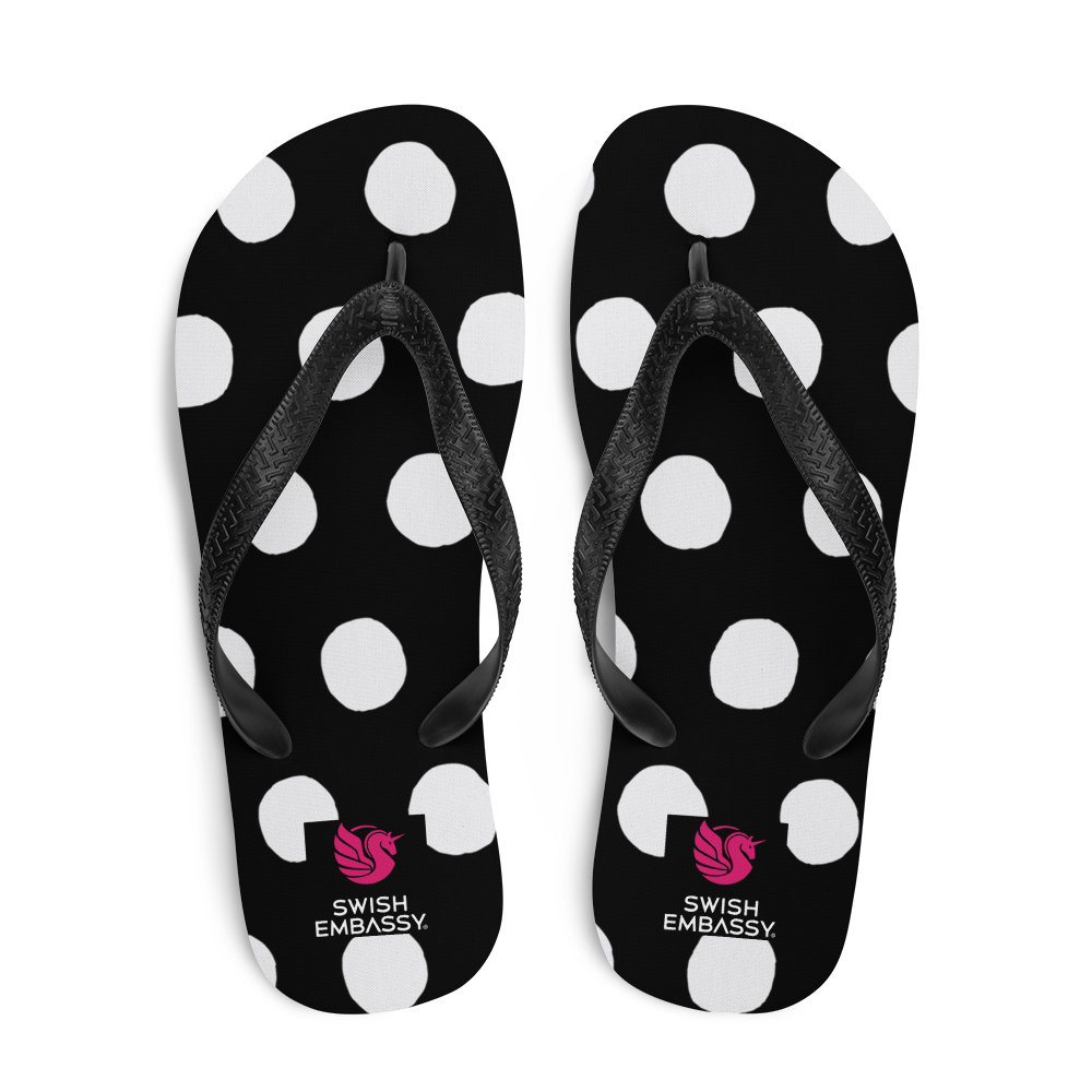 Polka Dot (Flip Flops)-Flip Flops-Swish Embassy