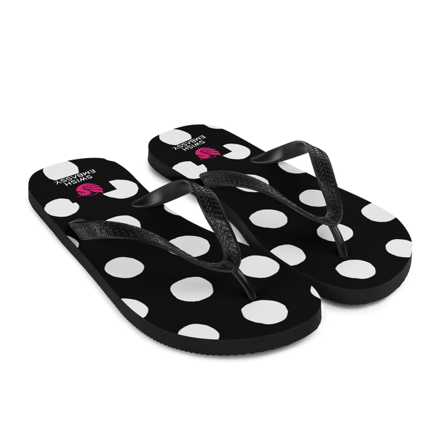 Polka Dot (Flip Flops)-Flip Flops-Swish Embassy