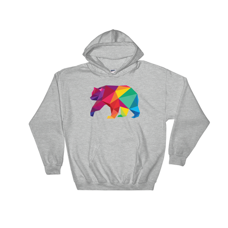 Polygon Bear (Hoodie)-Hoodie-Swish Embassy