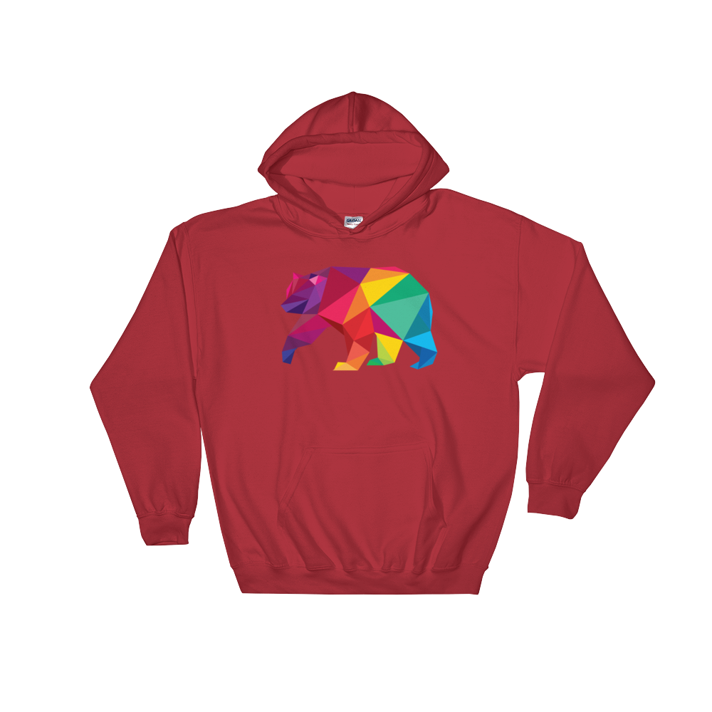 Polygon Bear (Hoodie)-Hoodie-Swish Embassy