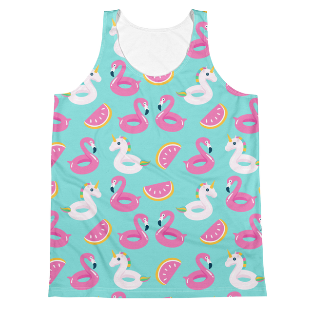 Pool Party (Allover Tank Top)-Allover Tank Top-Swish Embassy