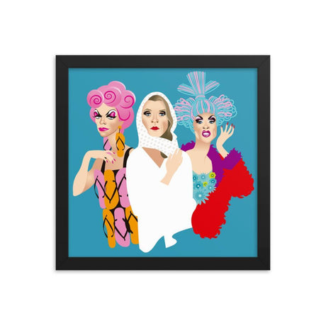 Queens of the Desert (Framed poster)-Swish Embassy