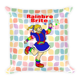 Rainbro Brite (Pillow)-Pillow-Swish Embassy